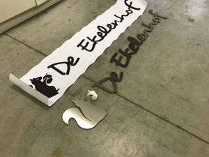 RVS-gevelreclame-naambord Gevelreclame-RVS-naambord